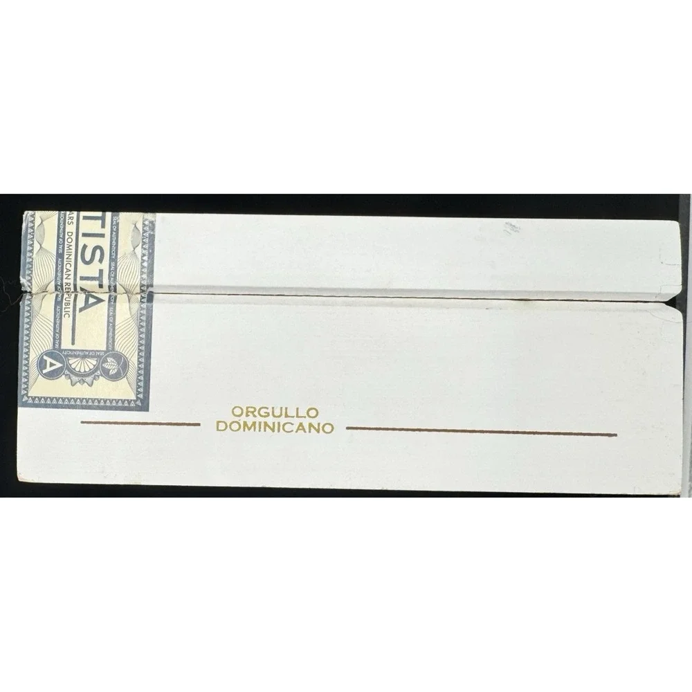 Puro Ambar Wooden Cigar Box Empty Dominican Republic Hinged Display Storage